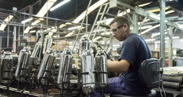 La actividad en el sector de la Industria manufacturera sufri� en mayo una ca�da interanual del 14,2%, seg�n el Indec