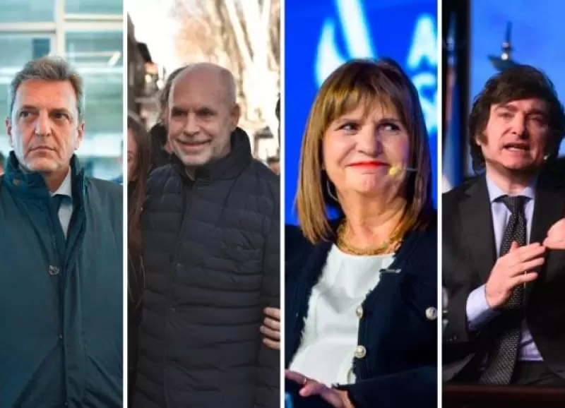 Massa-Larreta-Bullrich-Milei