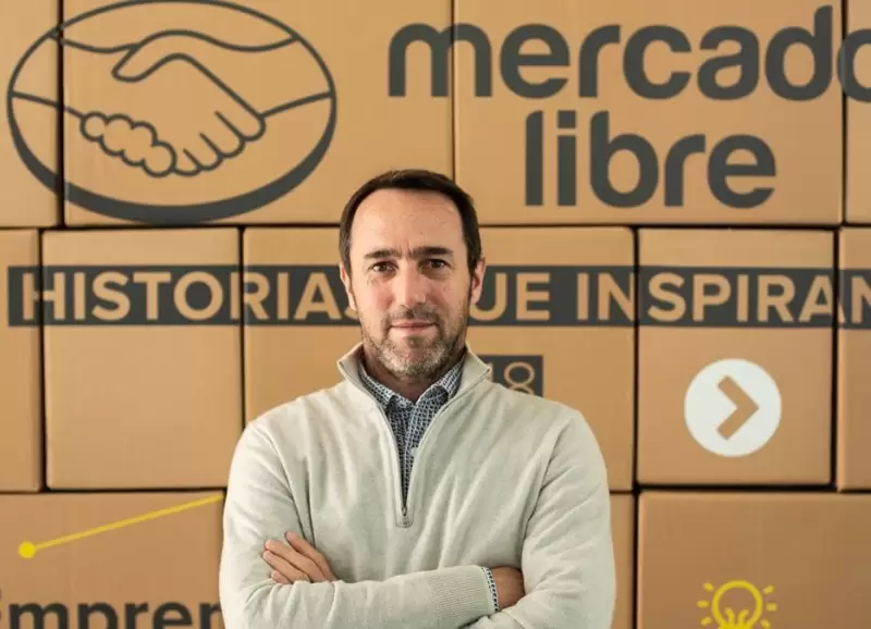 Marcos Galperin, el CEO de Mercado Libre.