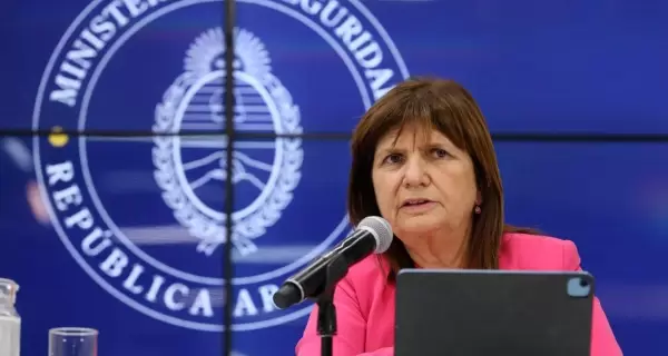 La ministra de Seguridad, Patricia Bullrich.
