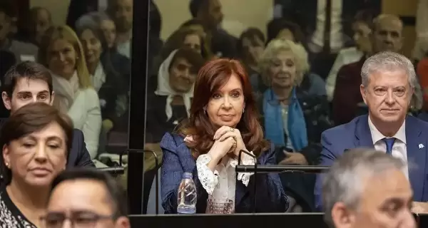 La exvicepresidenta Cristina Fernndez de Kirchner.