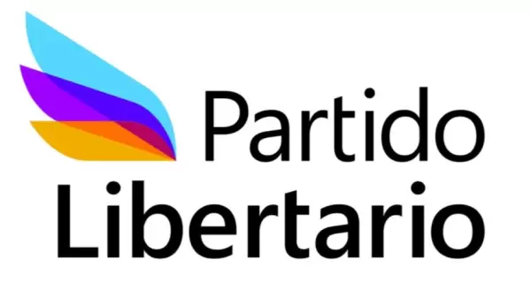 El logo oficial del Partido Libertario.