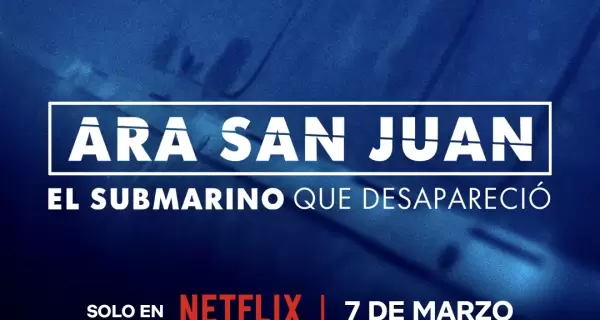 Pster de la serie documental "ARA San jUAN: El submarino que desapareci"