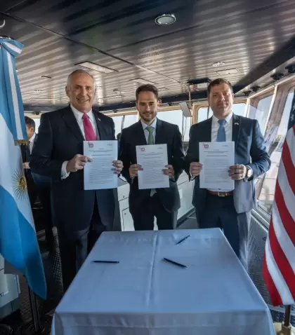 El acuerdo entre Argentina y Estados Unidos por la hidrova.