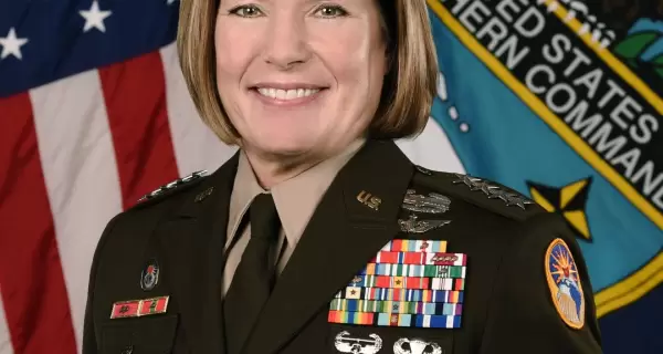 La comandante del Comando Sur de Estados Unidos, Laura Richardson.