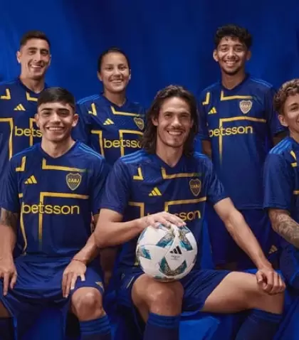 As� es la nueva camiseta de Boca.