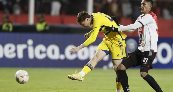 El empate 0-0 de Boca ante Nacional Potos por la Copa Sudamericana.