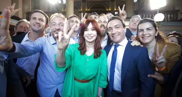 La expresidenta Cristina Fern�ndez de Kirchner.