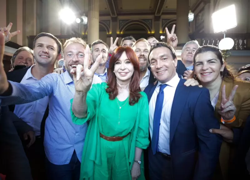 La expresidenta Cristina Fernndez de Kirchner.