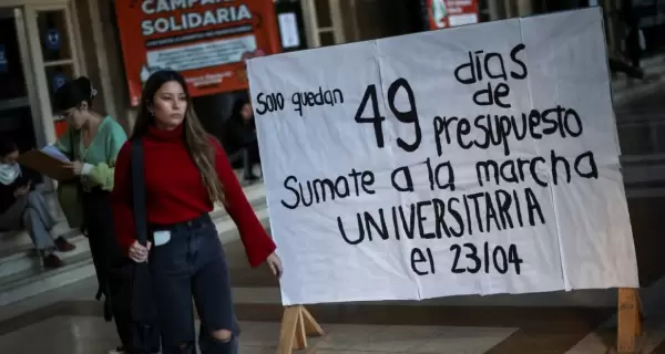 Las universidades reclaman por falta de presupuesto