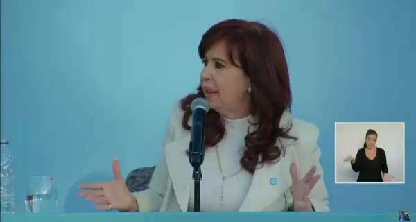 Cristina Kirchner en Quilmes.