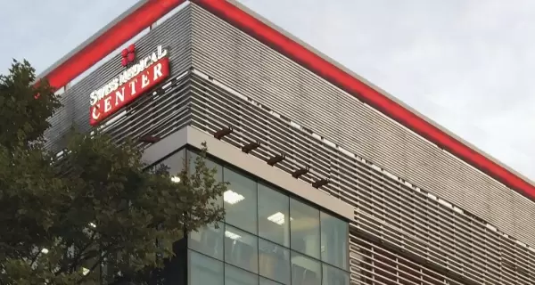 La sucursal de Swiss Medical en Campana.