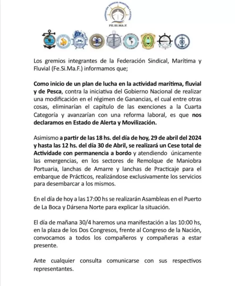 comunicado
