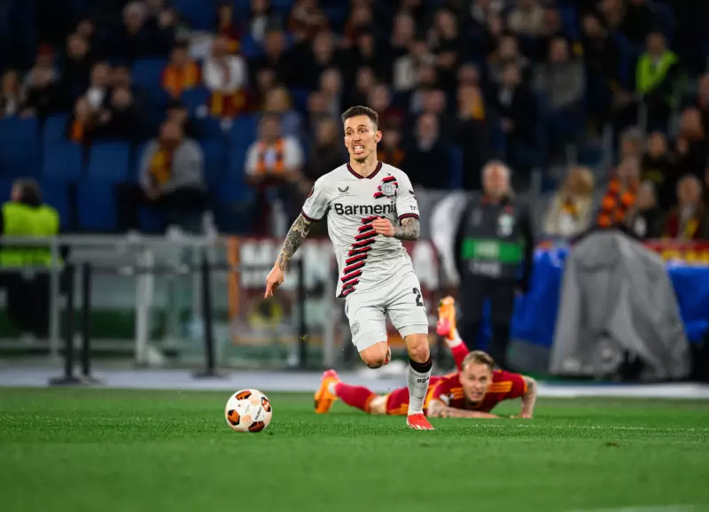 El Bayer Leverkusen se impuso 2-0 ante la Roma por la ida de las semifinales de la Europa League.