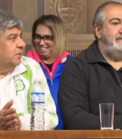 Los cosecretarios de la CGT Pablo Moyano y H�ctor Daer