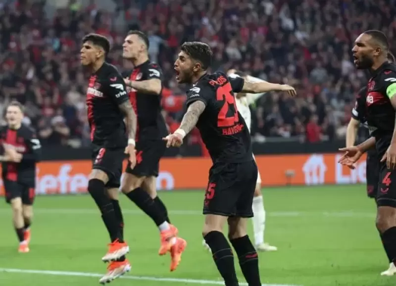 Europa League Dos Goles De Paredes No Alcanzaron Para Roma Y Bayer Leverkusen Jugará La Final 