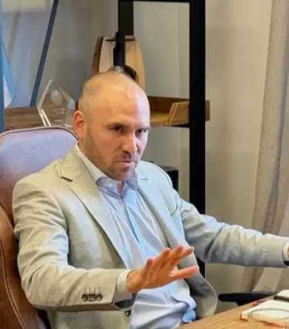 El exministro de Econom�a, Mart�n Guzm�n.