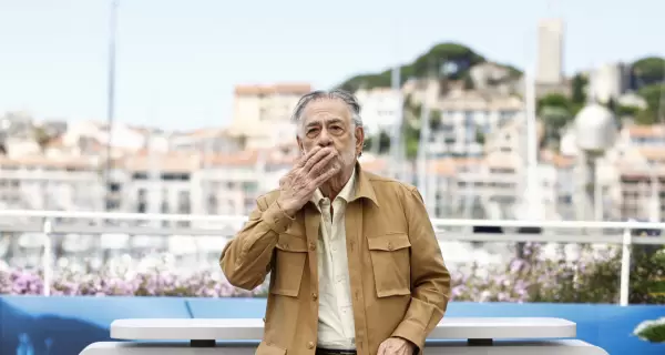 Francis Ford Coppola en el Festival de Cannes por el estreno de su pelcula 'Megalpolis'