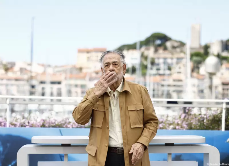 Francis Ford Coppola en el Festival de Cannes por el estreno de su pelcula 'Megalpolis'