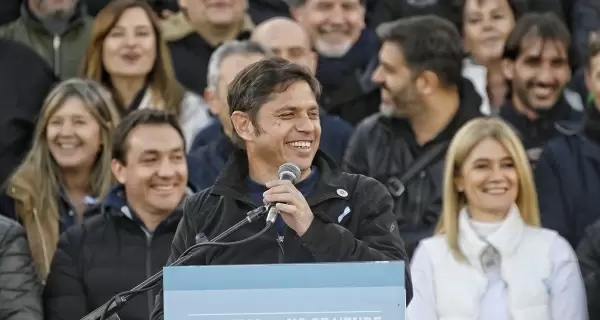 Axel Kicillof en el Plenario de la Militancia