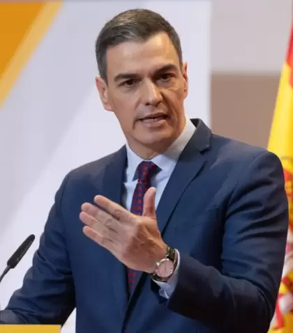 El presidente de Espaa, Pedro Snchez