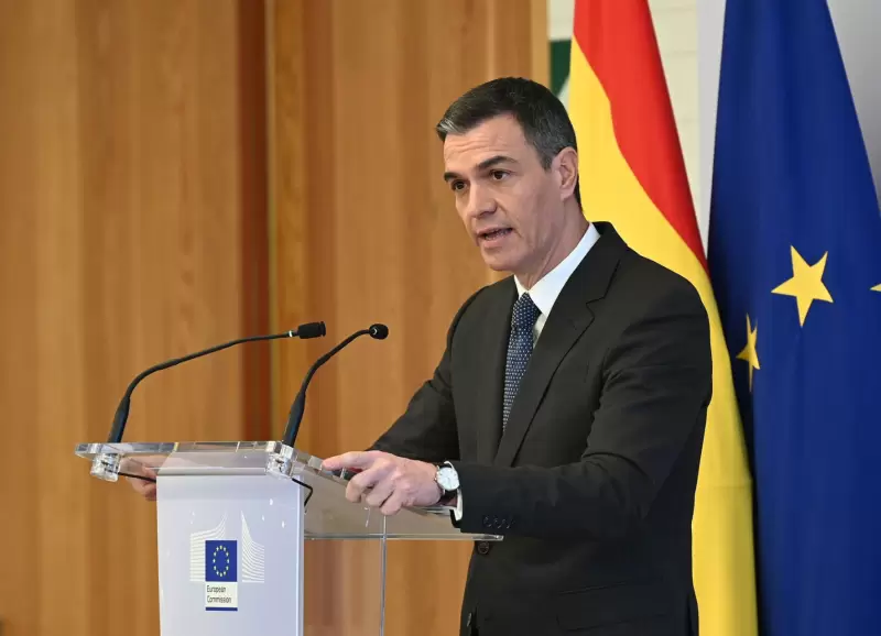 El presidente del Gobierno de Espaa, Pedro Snchez.