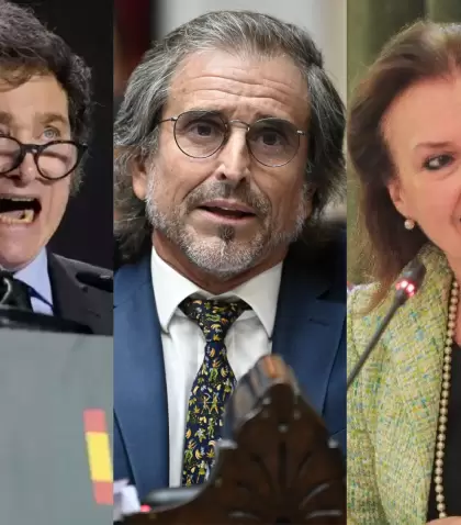 Javier Milei, Bertie Benegas Lynch y Diana Mondino, algunas de las figuras del Gobierno que generaron polmica por sus dichos sobre la homosexualidad.