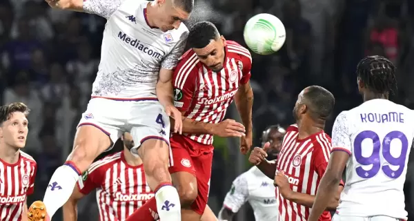 La final de la Conference League entre la Fiorentina y Olympiacos