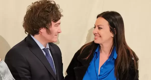 Milei y Pettovello juntos durante la campaa presidencial