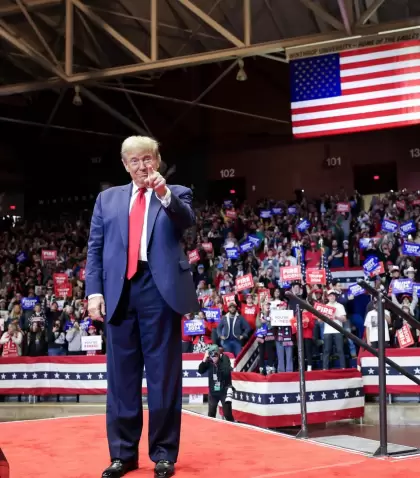 El expresidente de Estados Unidos Donald Trump.