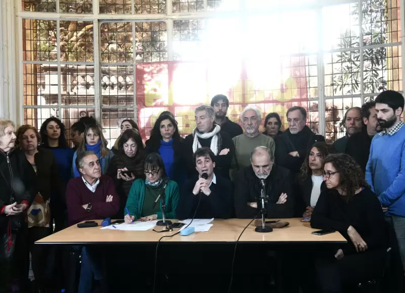 La conferencia de prensa del Partido Obrero