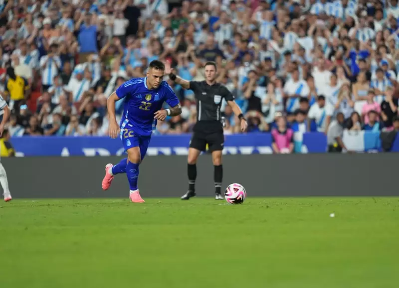 Lautaro toma carrera para poner el 2-1