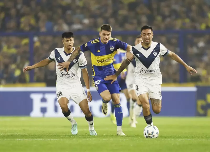 Boca contra Vlez por la Liga Profesional