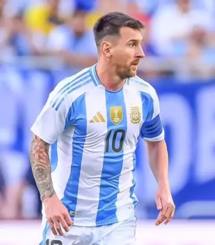 Lionel Messi en el ltimo partido de la Copa Amrica, donde Argentina gan frente a Canad