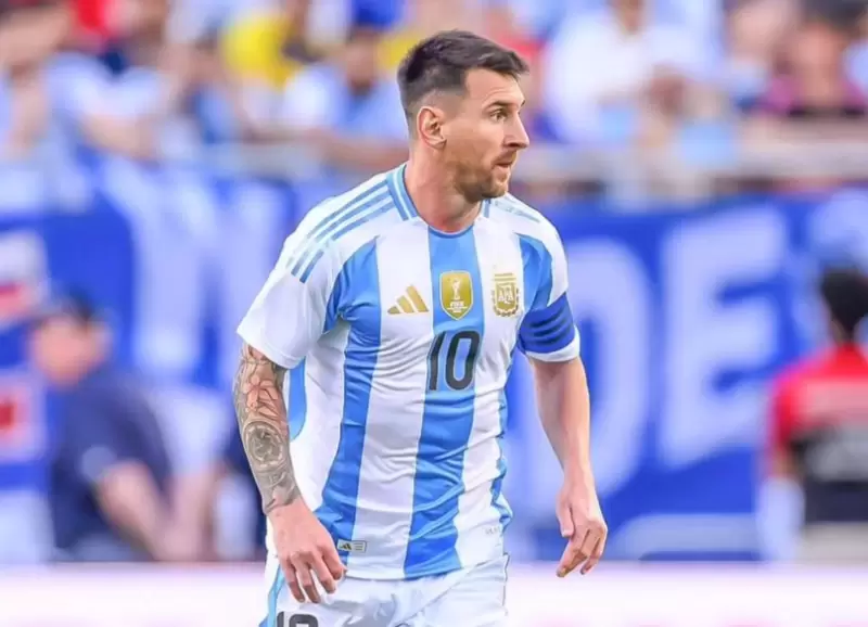 Lionel Messi en el ltimo partido de la Copa Amrica, donde Argentina gan frente a Canad