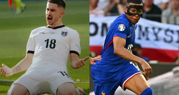 Austria y Francia, los dos clasificados del Grupo D de la Eurocopa 2024.