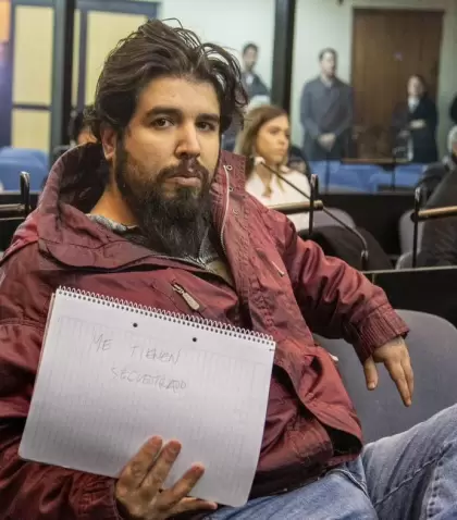 Fernando Sabag Montiel en el juicio por el intento de magnicidio contra Cristina Fern�ndez de Kirchner.