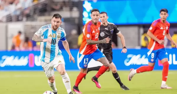 Lionel Messi contra Chile