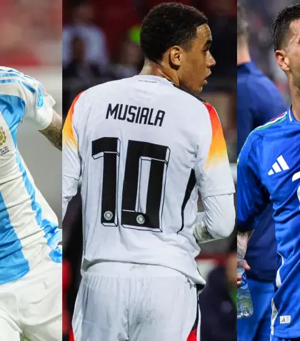Argentina, Italia y Alemania, algunos de los protagonistas de la jornada de Eurocopa y Copa Amrica de este sbado.