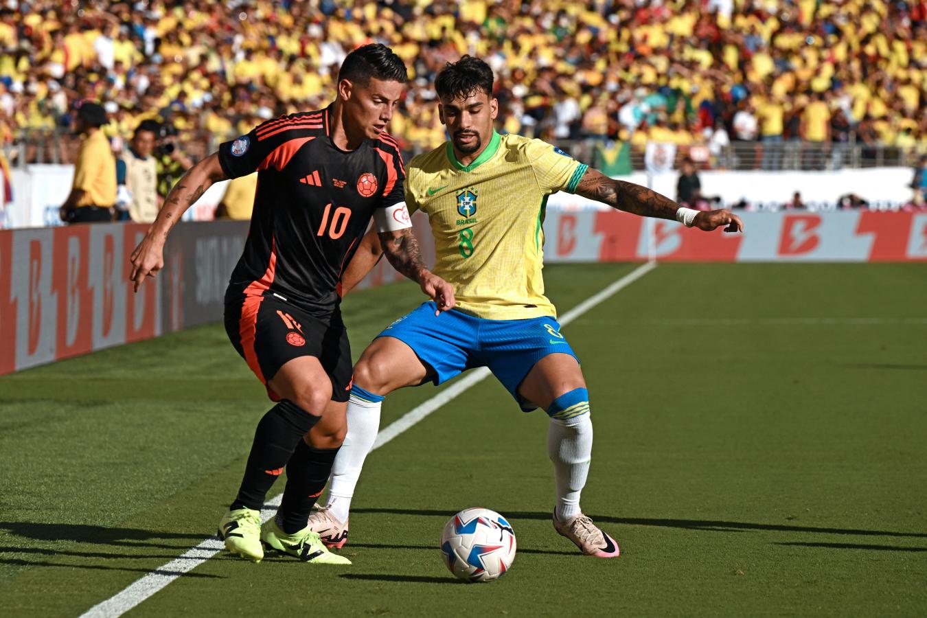 Copa América Brasil y Colombia empataron y se metieron en cuartos Corta