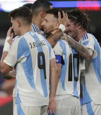 El segundo gol de Argentina contra Canad, de Lionel Messi