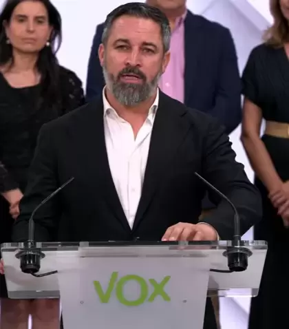 El presidente de Vox, Santiago Abascal, anunci� la ruptura con el Partido Popular