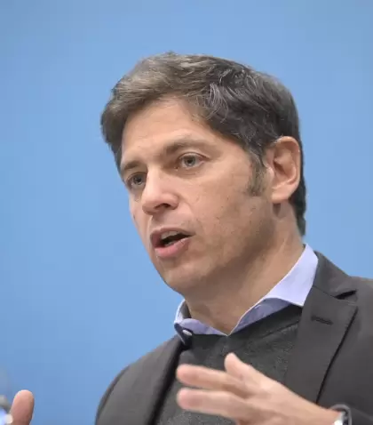 Axel Kicillof, gobernador de Buenos Aires.