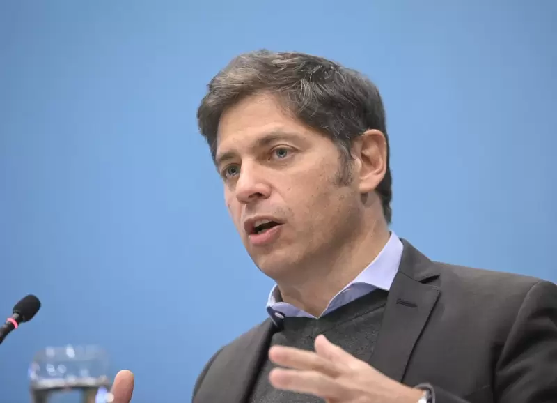 Axel Kicillof, gobernador de Buenos Aires.