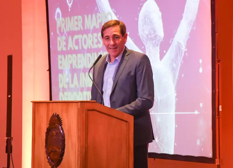 El subsecretario de Deportes, Julio Garro.