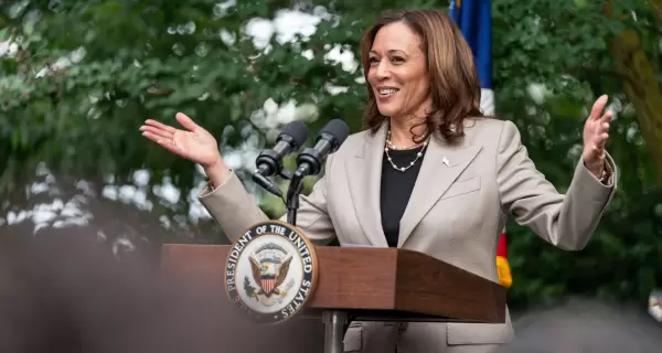 La vicepresidenta de Estados Unidos, Kamala Harris.