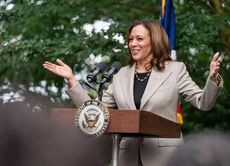 La vicepresidenta de Estados Unidos, Kamala Harris.