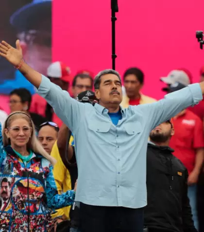 Nicols Maduro en el cierre de campaa