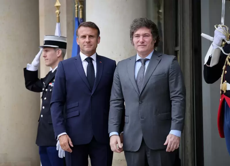 Antes de la inauguracin de los Juegos Olmpicos, Milei se reuni con Macron en el Palacio del Elseo