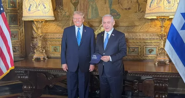 Trump y Netanyahu en Mar-a-Lago